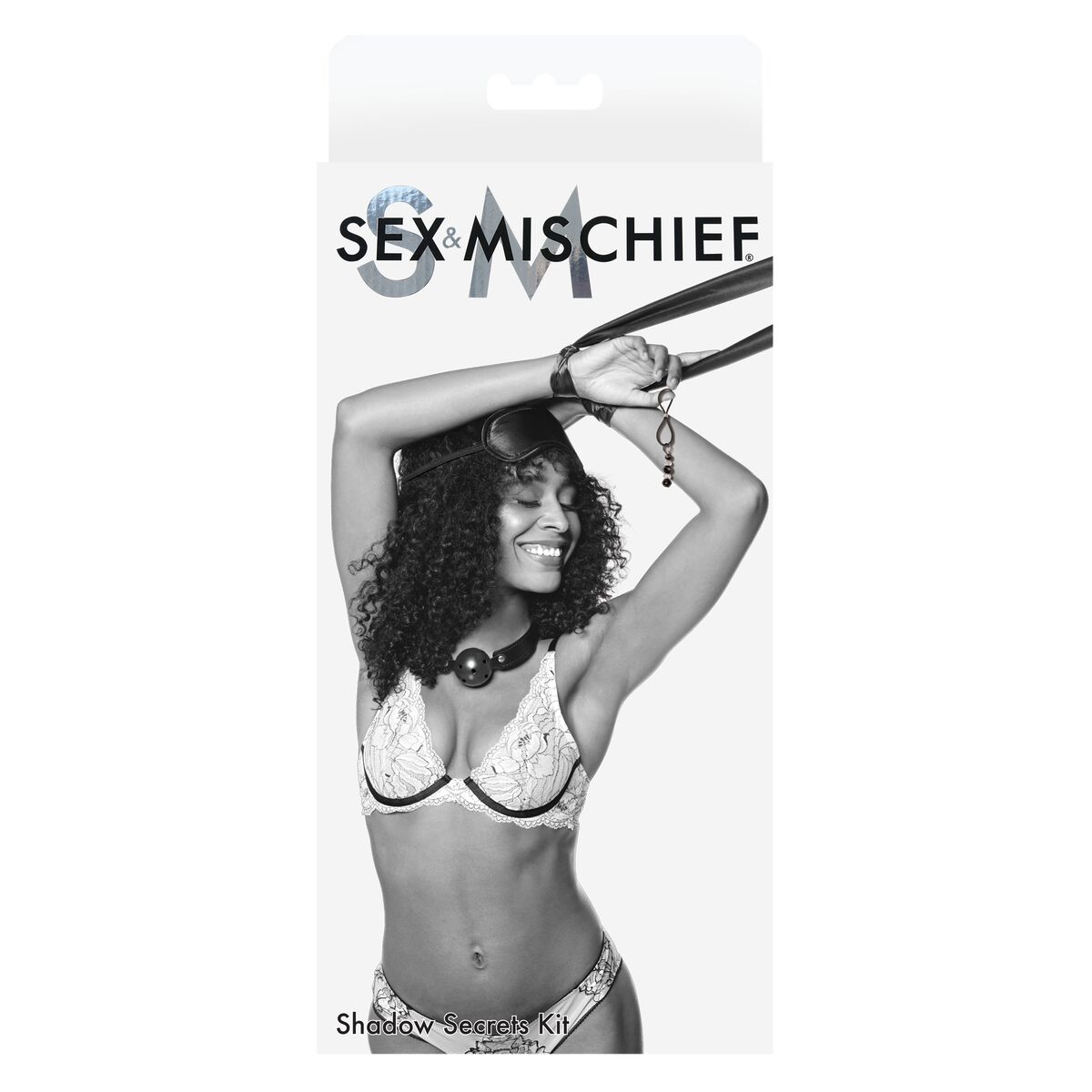 Osta tuote Eroottinen bondagesetti Sportsheets Sex & Mischief Shadow Secrets 3 Kappaletta verkkokaupastamme Korhone: Seksikauppa & Erotiikka 20% alennuksella koodilla VIIKONLOPPU